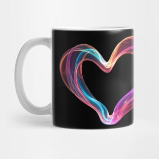 Neon Heart Mug